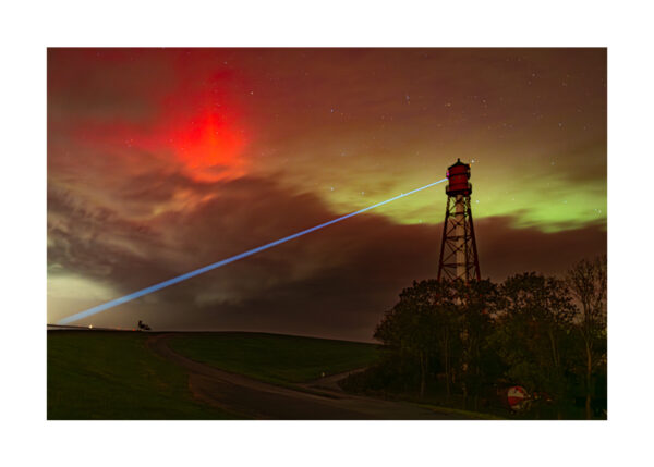 Luebbo Flessner 1 Nordlichter Am Campener Leuchturm